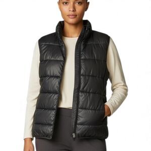 Old-navy Women's Black puffer vest